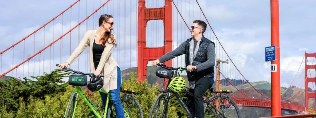 Golden Gate Bridge Guided Bike Tour by Unlimited Biking