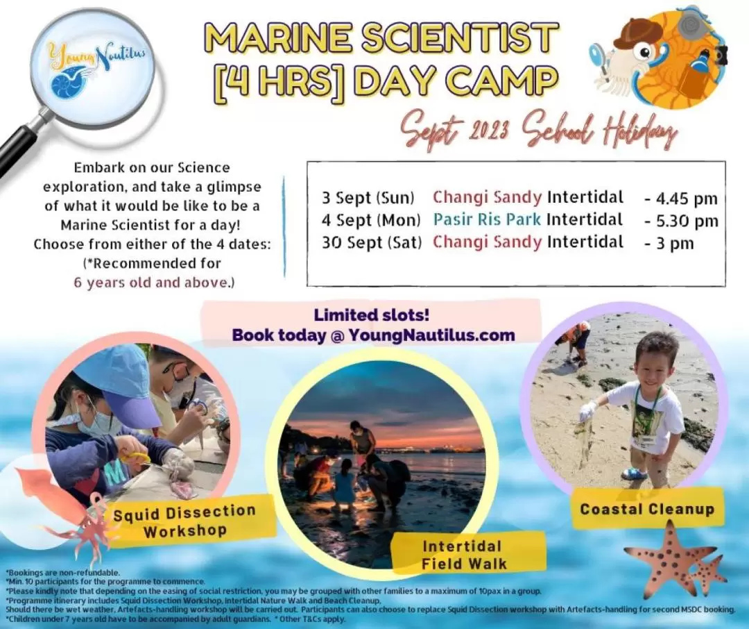 新加坡Marine Scientist Day Camp海洋營地體驗