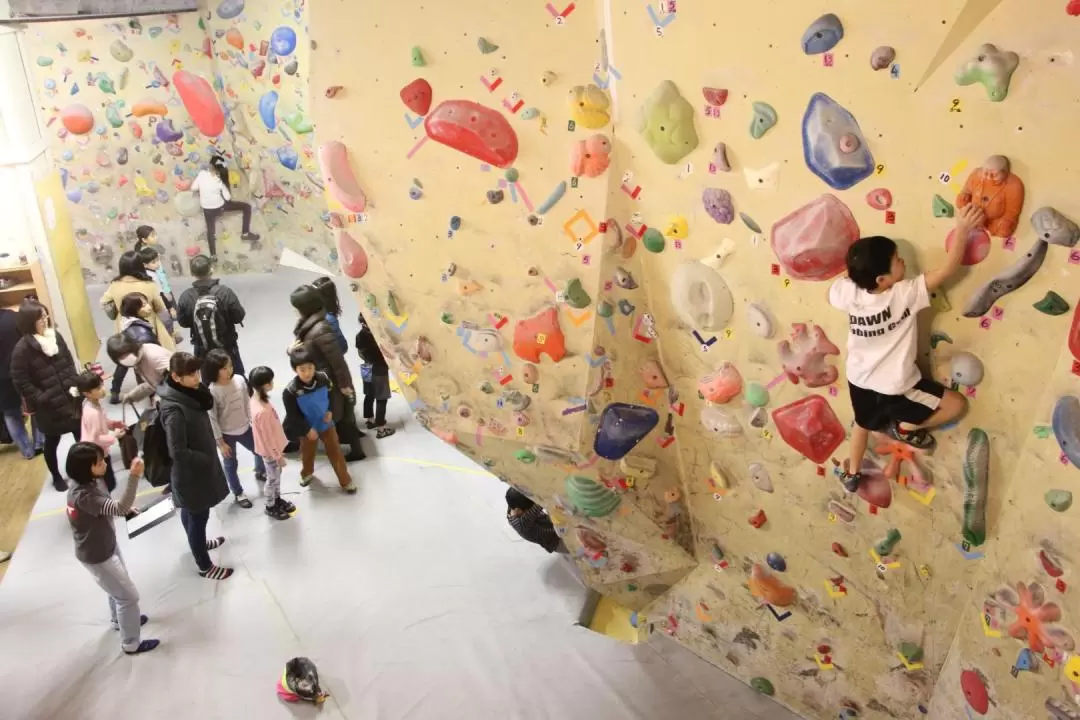 Soleil Nakagai Climbing Gym Experience in Osaka