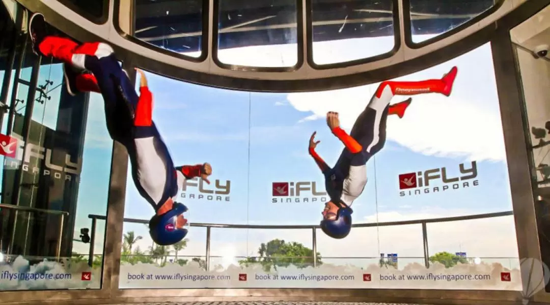 新加坡 iFly 室内跳伞体验