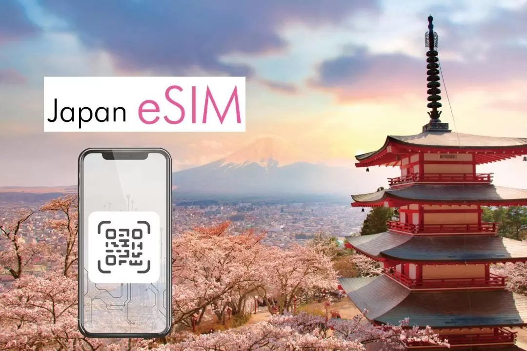 Japan Unlimited Data eSIM from NTT docomo / Sakura Mobile