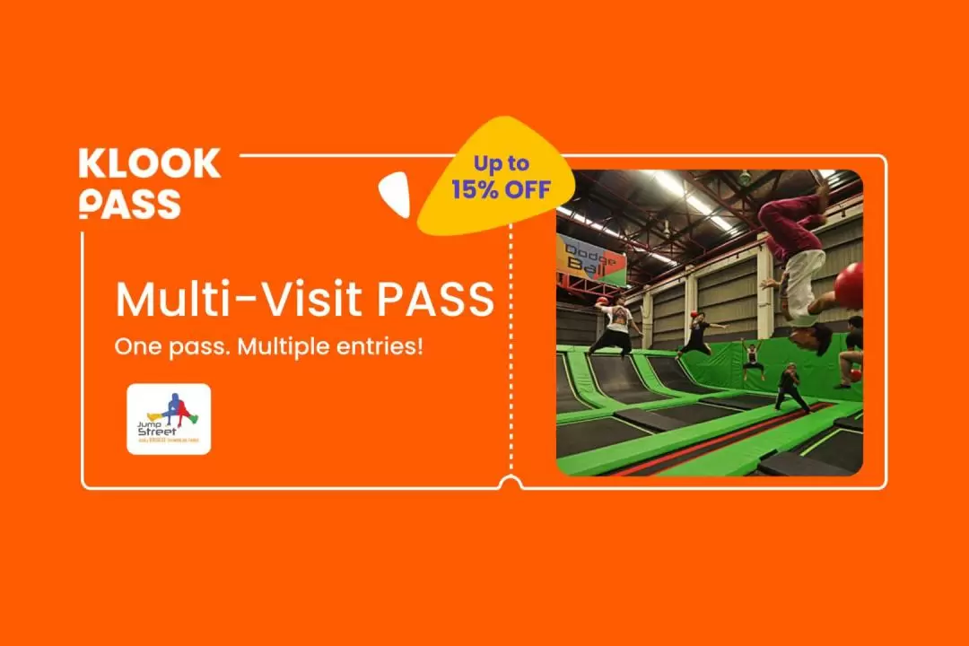 Jump Street Trampoline Park Ticket in Malaysia