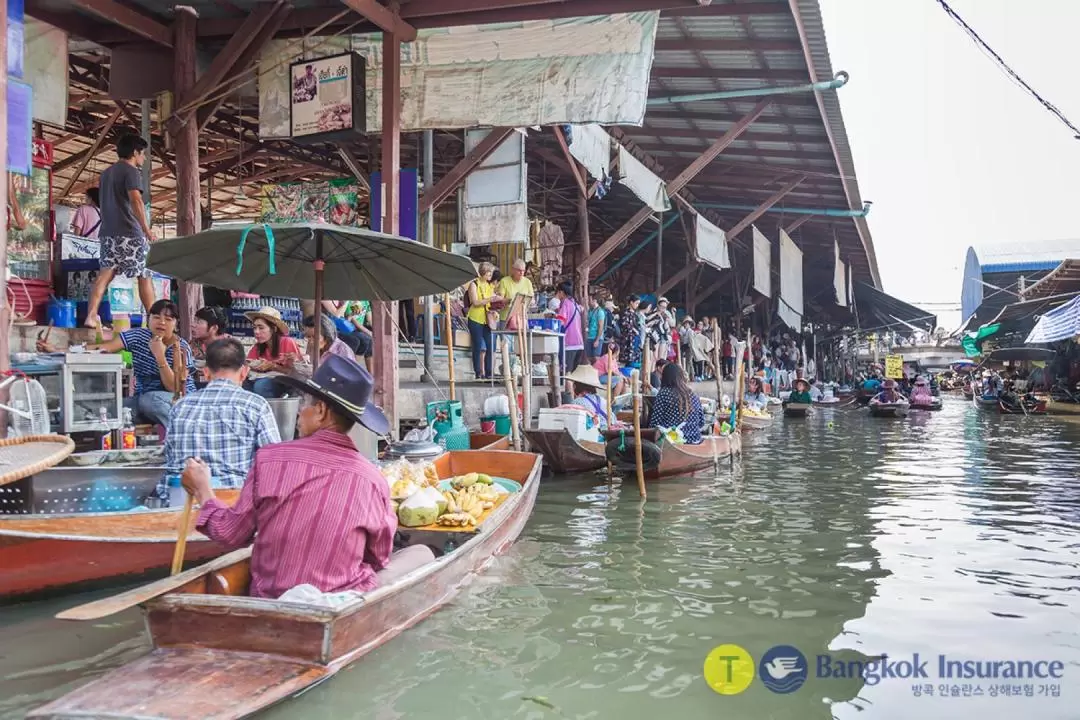 Damnoen Saduak and Ayutthaya One Day Private Tour