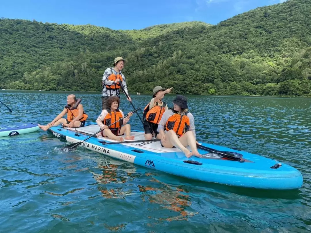 SUP Group Board Experience at Liyu Lake in Hualien