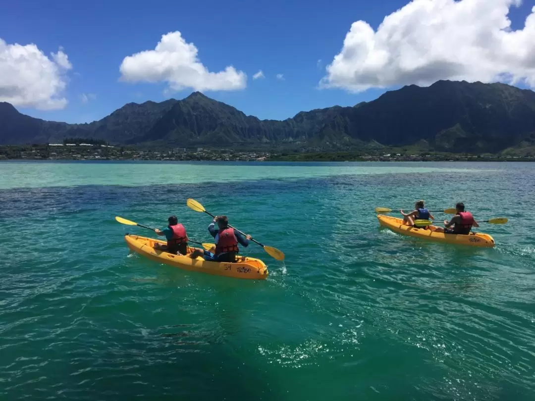 Single Kayak Rentals at Kane'ohe Bay