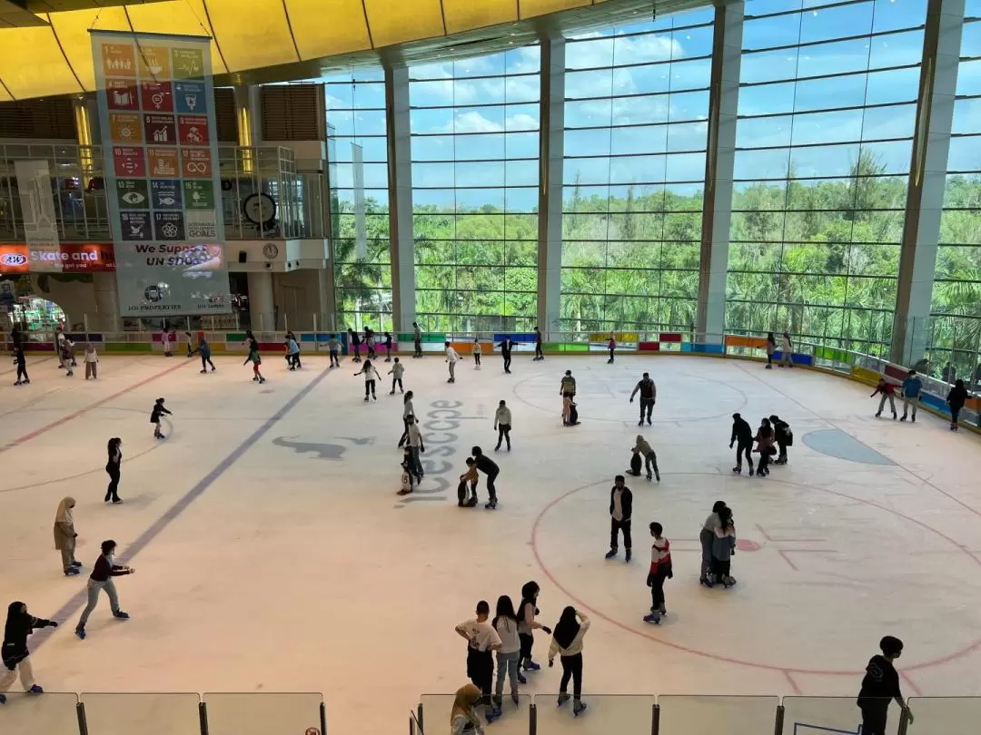 Ice Skating Experience at IOI City Mall in Putrajaya