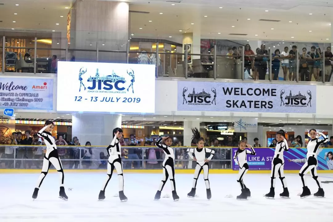 Ice Skating Experience with Blue Ice Skating Rink in Johor