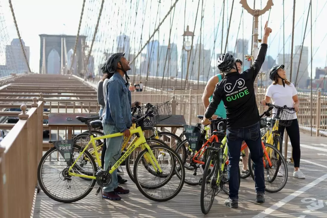 New York Brooklyn Bridge Guided Bike Tour