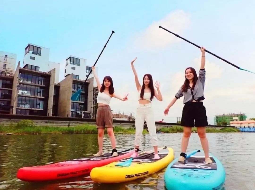  Lanyang River Canoe and SUP Experience in Yilan