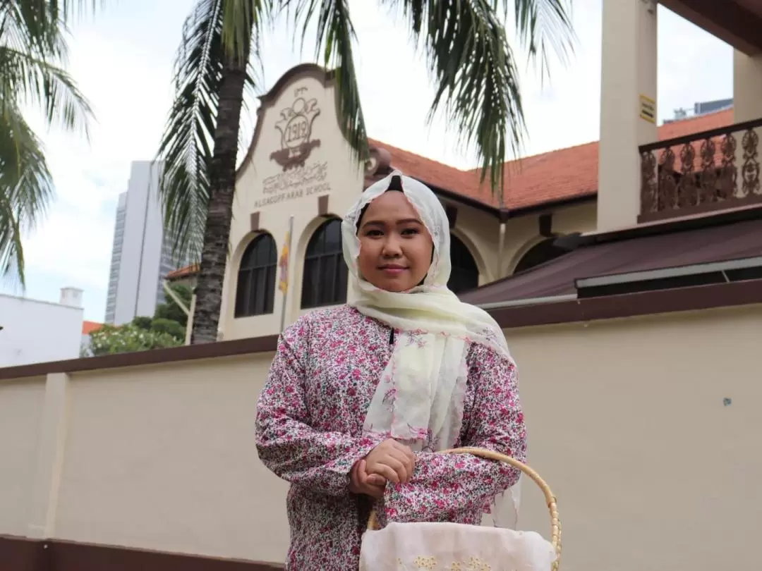 Aminah in Kampong Glam Theatrical Tour