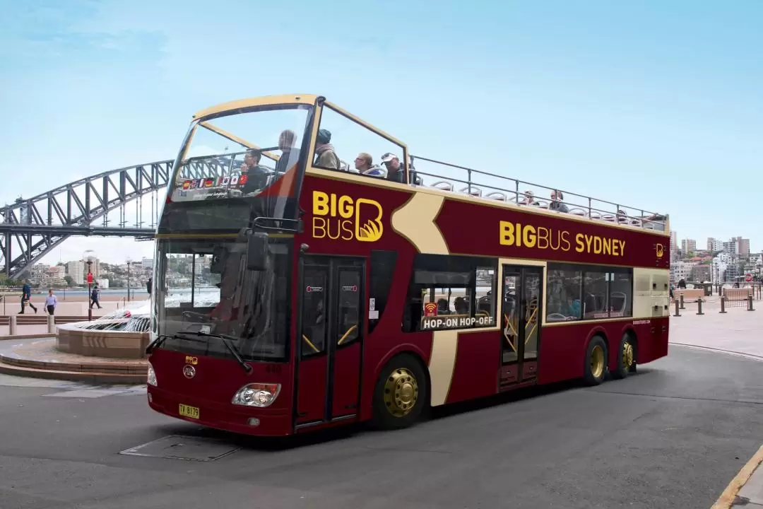 Sydney Big Bus Hop-On Hop-Off Sightseeing Tours (Open-Top)