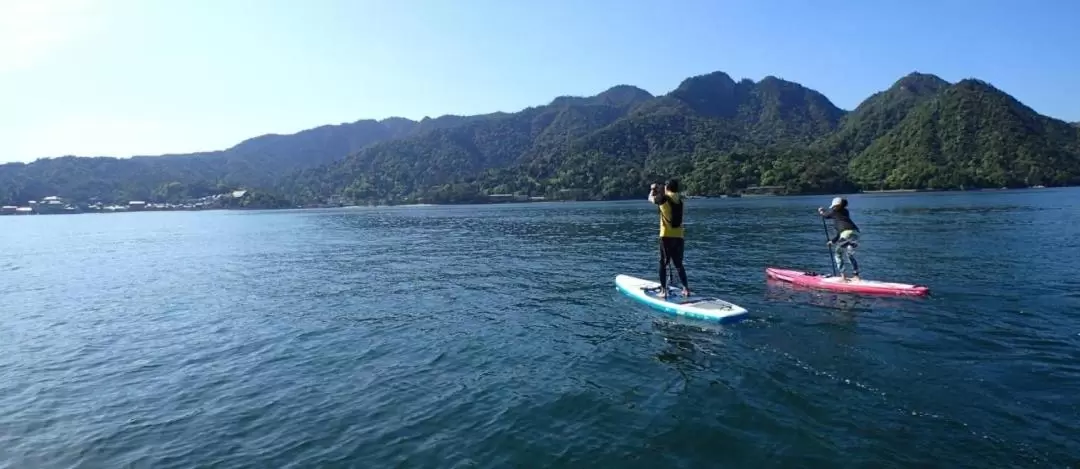 Itsukushima Shrine Stand Up Paddleboard Experience