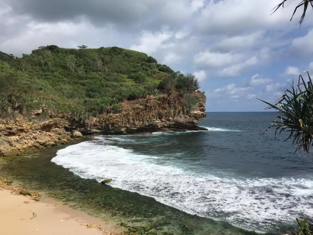 Timang Beach, Pengger Pine Forest, and Pindul Cave Tour with River Tubing