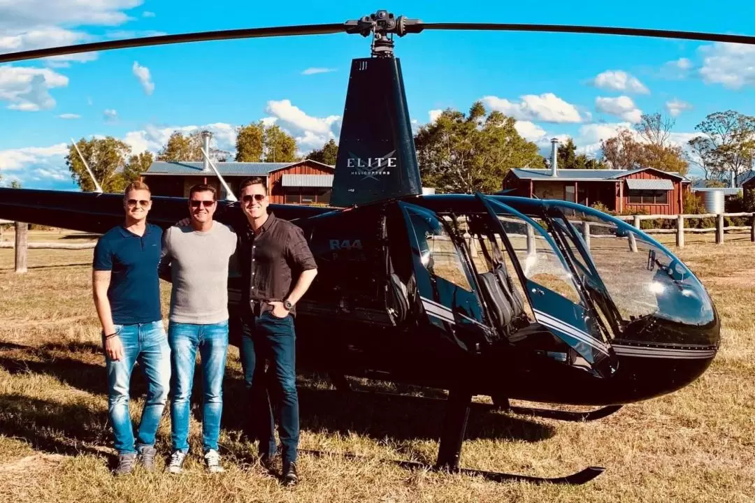 Winery Helicopter Lunch from Brisbane