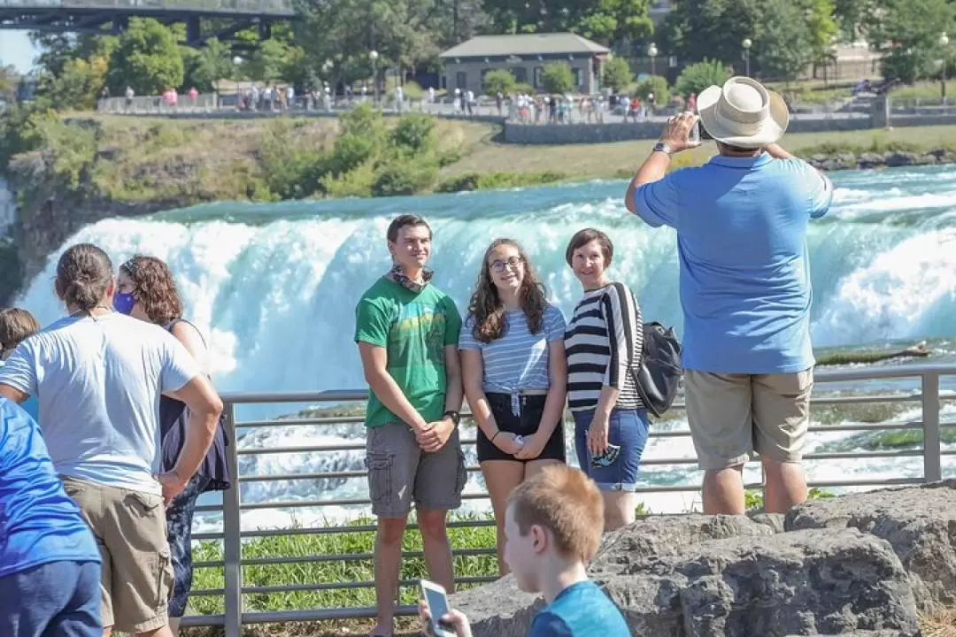 New York Niagara Falls Waterfalls Viewing Area Tour