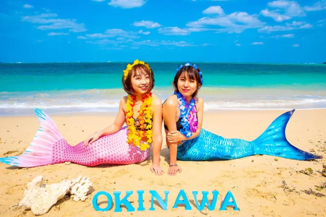 沖繩美人魚體驗（含單眼相機＆空拍機拍攝）