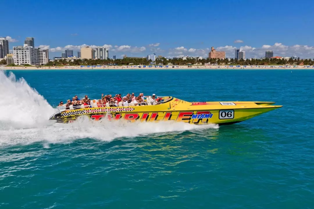 Thriller Miami Speedboat Tour