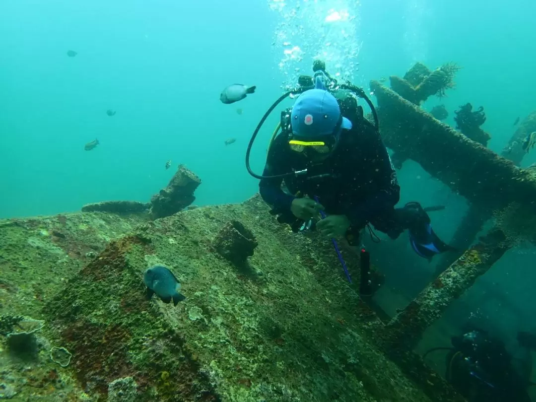 巴厘島東部水肺潛水體驗（Bali Aqua Dive Center提供）