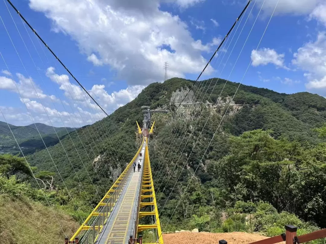 原州小金山大山谷 & 小金山懸索吊橋 & 驪州Outlet一日遊