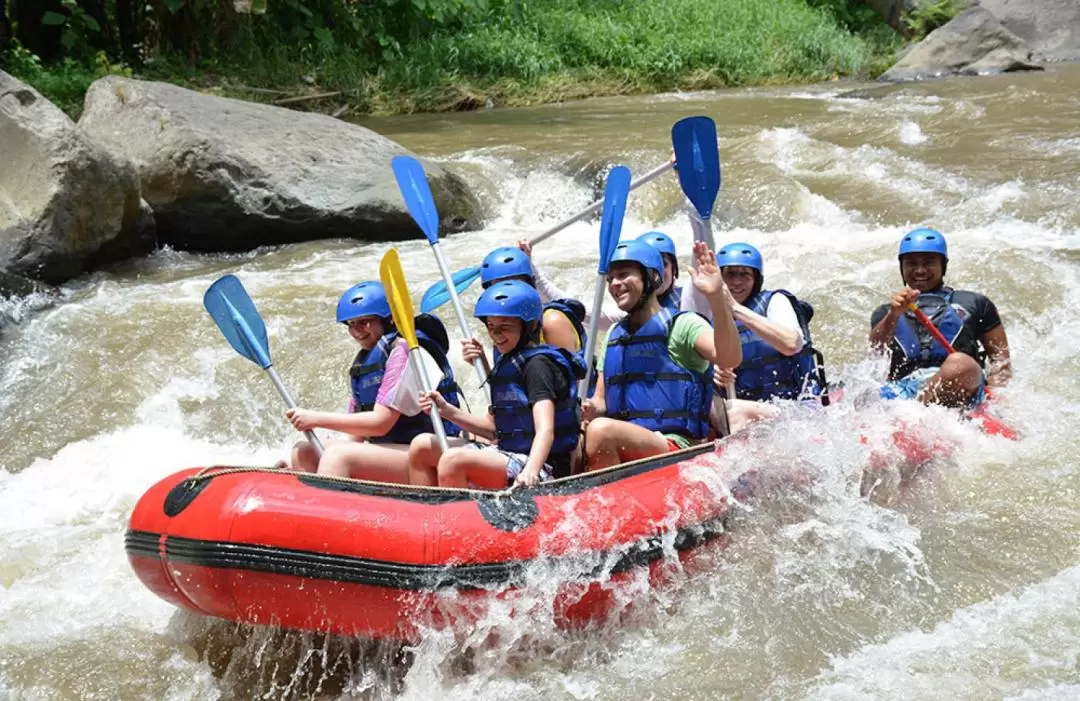 Ayung River Rafting and Cycling Combo Experience 