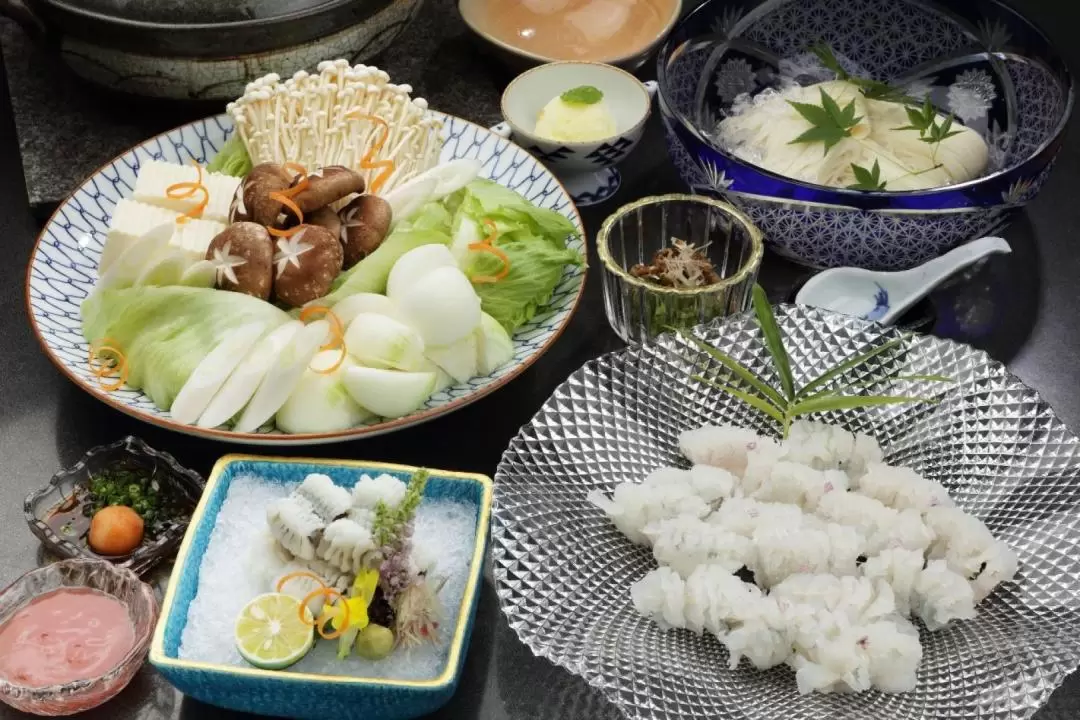 Takoyasu (てっちり夕凪橋多古安) Michelin Starred Puffer Fish Speciality in Osaka