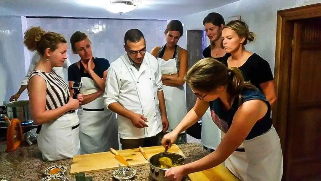 モロッコ料理教室（マラケシュ）