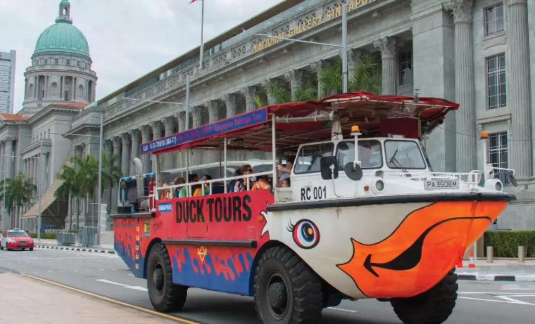 新加坡 DUCKtours 水陆两栖鸭子船