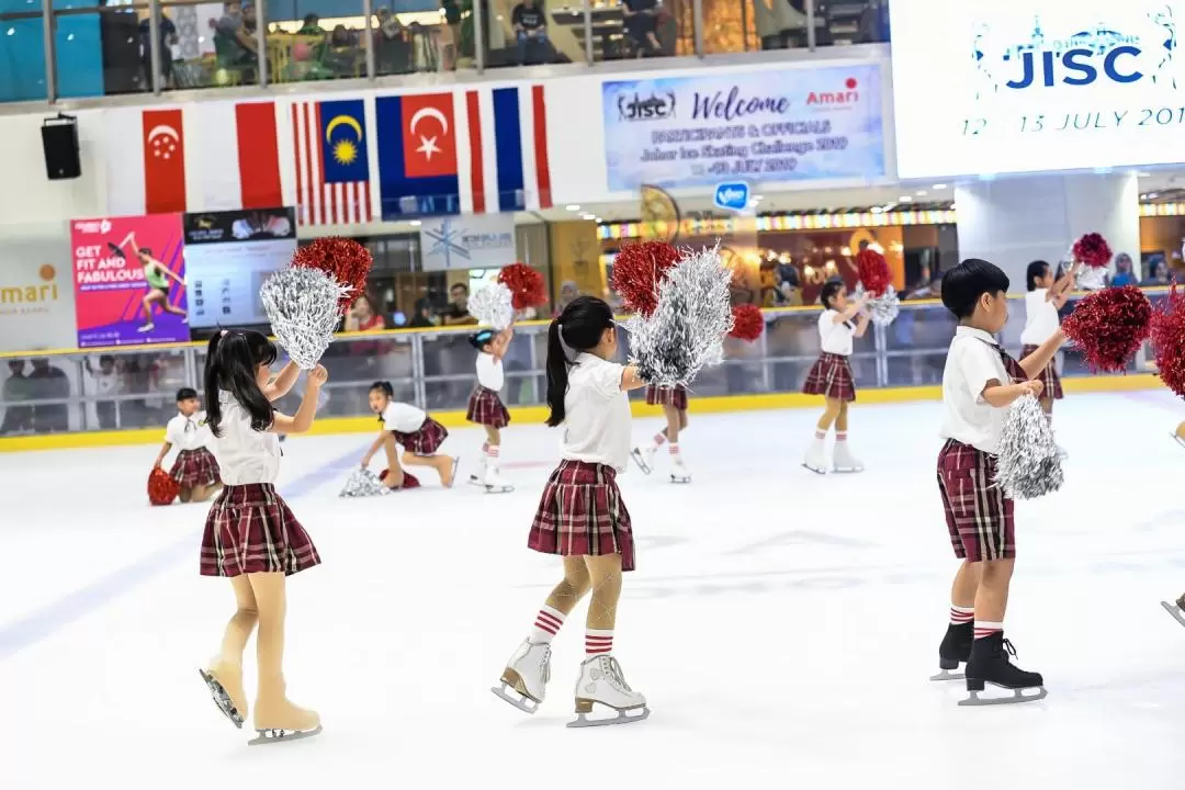 Ice Skating Experience with Blue Ice Skating Rink in Johor