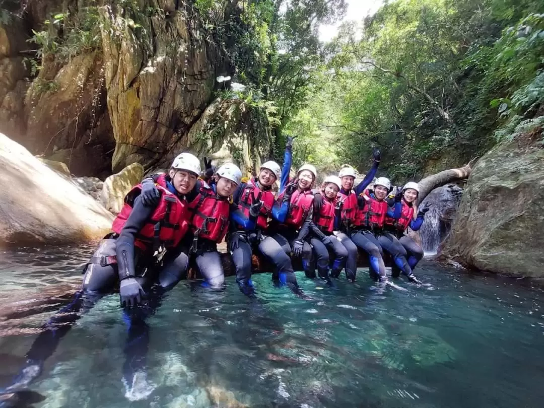 Jinyue Waterfall and Lupi River Trekking in Yilan