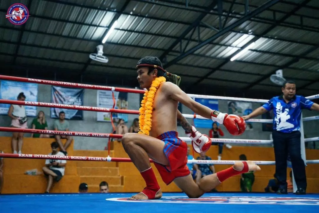 ムエタイ観戦チケット（アオナン/ Krabi International Boxing Stadium提供）