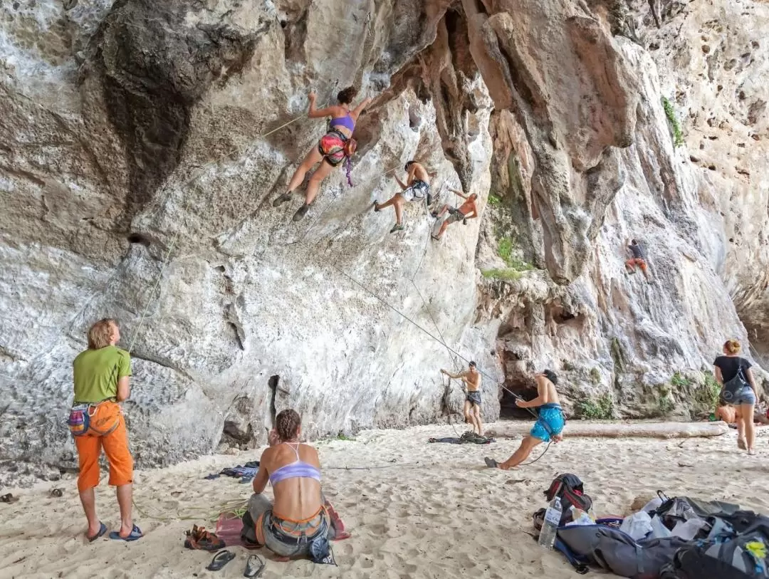 Rock Climbing Courses at Railay Beach by King Climbers