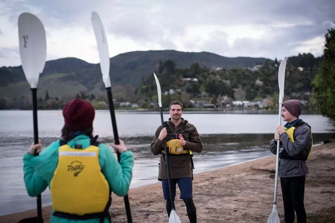 Twilight Paddle Board or Kayak the Glowworm Caves Rotorua