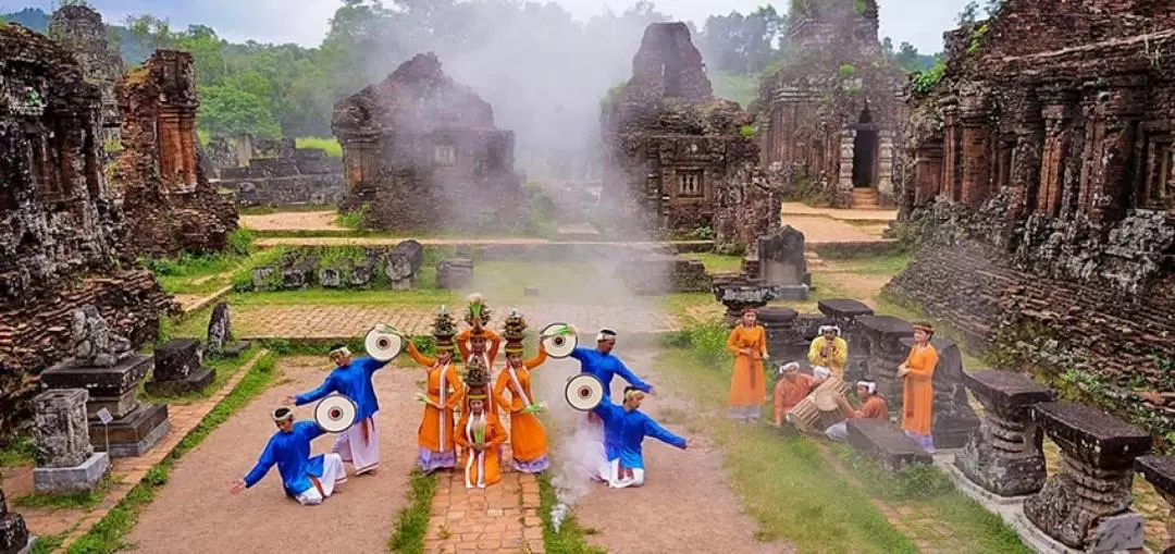 Shared Shuttle Bus To My Son Temple Sanctuary From Da Nang or Hoi An 