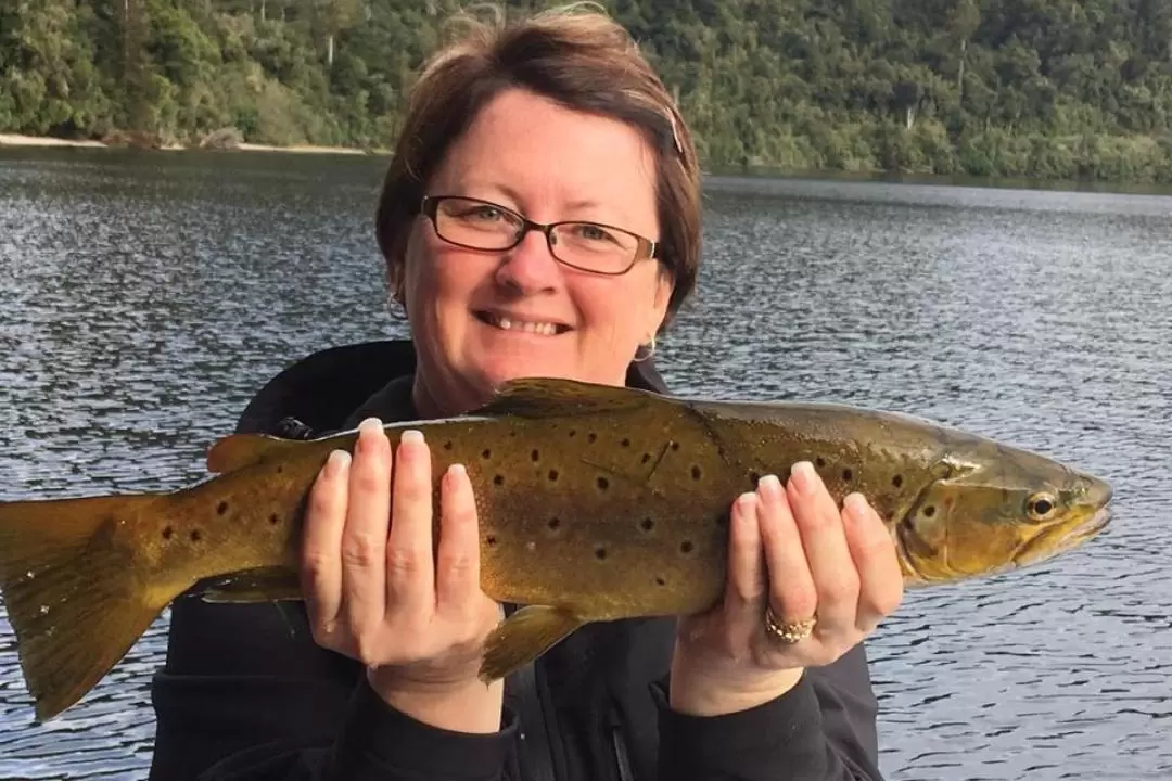 Fishing Charter on Lake Mapourika