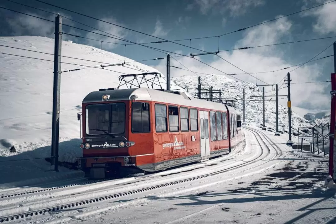 Gornergrat Railway ticket with Priority Boarding from Zermatt to Gornergrat 