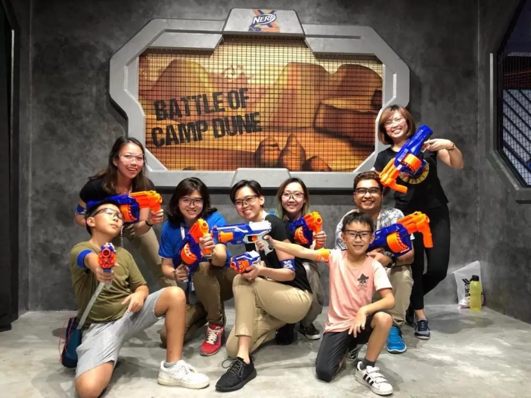 NERF アクションエクスペリエンス 入場チケット（シンガポール）