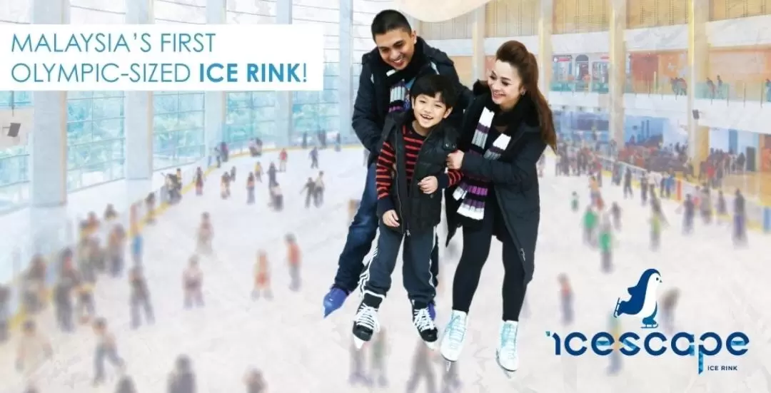 Ice Skating Experience at IOI City Mall in Putrajaya