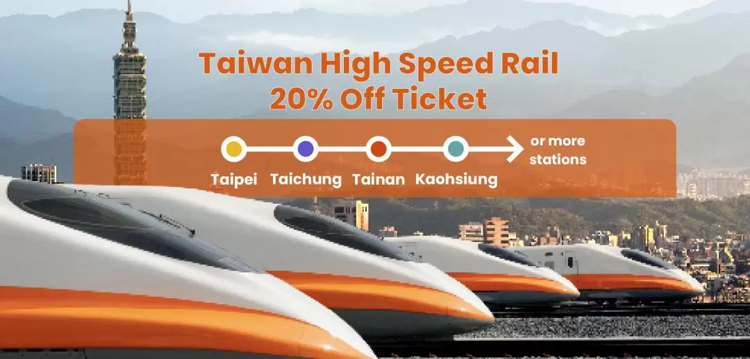 Taiwan High Speed Rail Ticket for non-Taiwanese