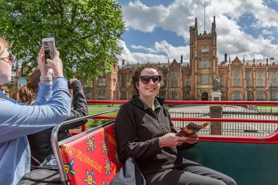 Belfast Hop-On Hop-Off City Sightseeing Bus Pass