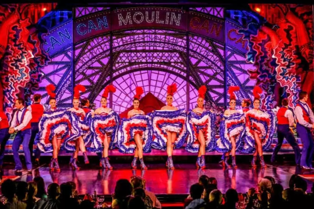 Moulin Rouge Show with Seine River Cruise Ticket in Paris