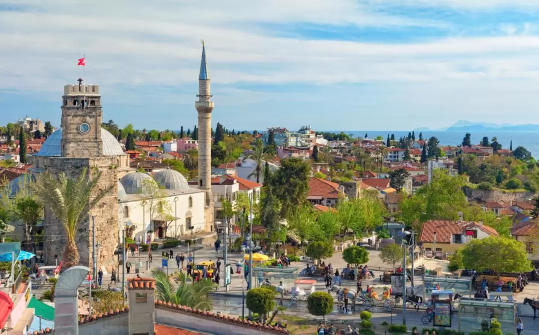 Antalya City and Duden Waterfalls Day Tour with Boat Trip