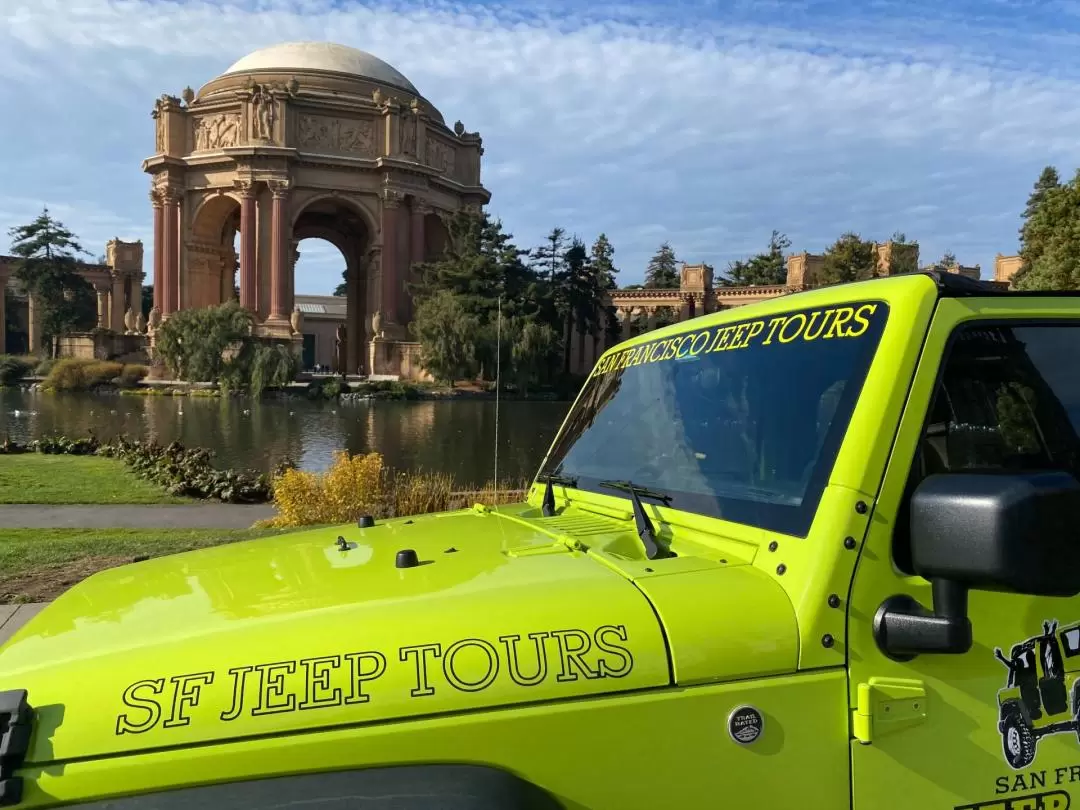 Private San Francisco City Tour in Open-air Jeep