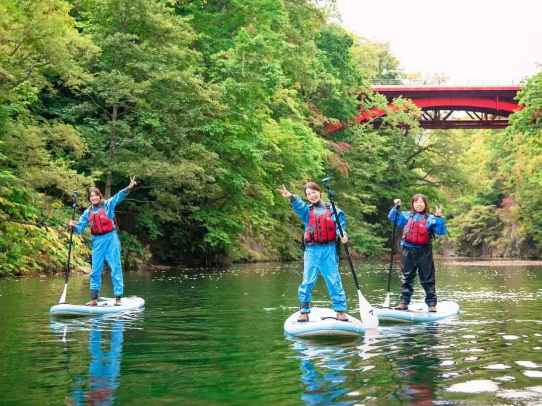 北海道｜定山渓豊平川SUP立槳衝浪體驗