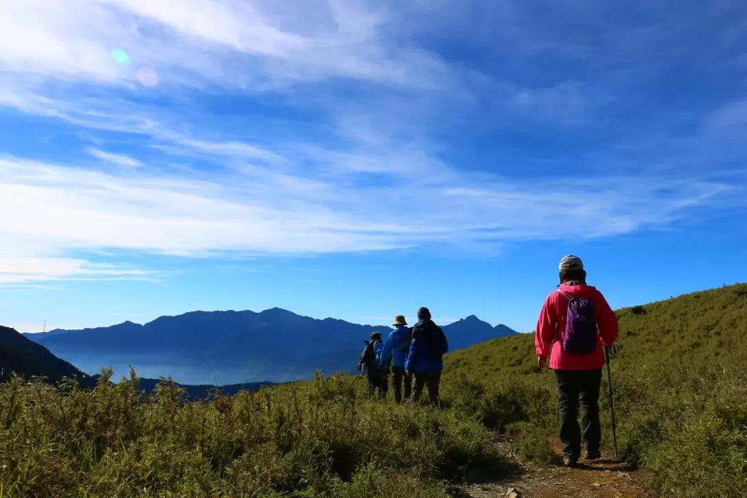 3泊4日 武陵四秀登山道 ハイキング体験（宜蘭）