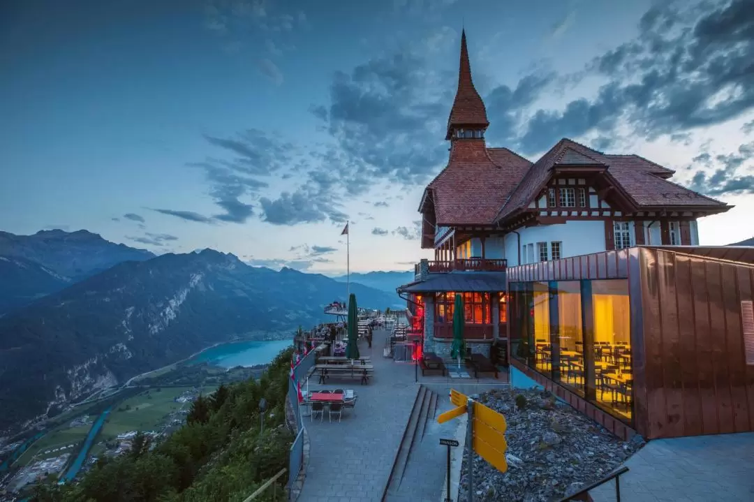 Harder Kulm - Top of Interlaken Funicular Ticket 