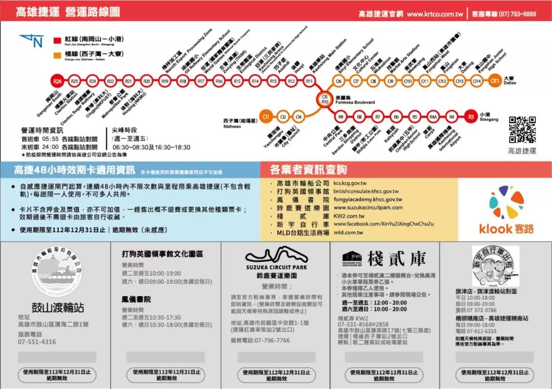 Kaohsiung Metro Travel Pass