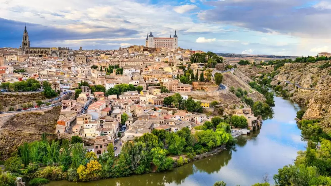 Toledo and Segovia from Madrid