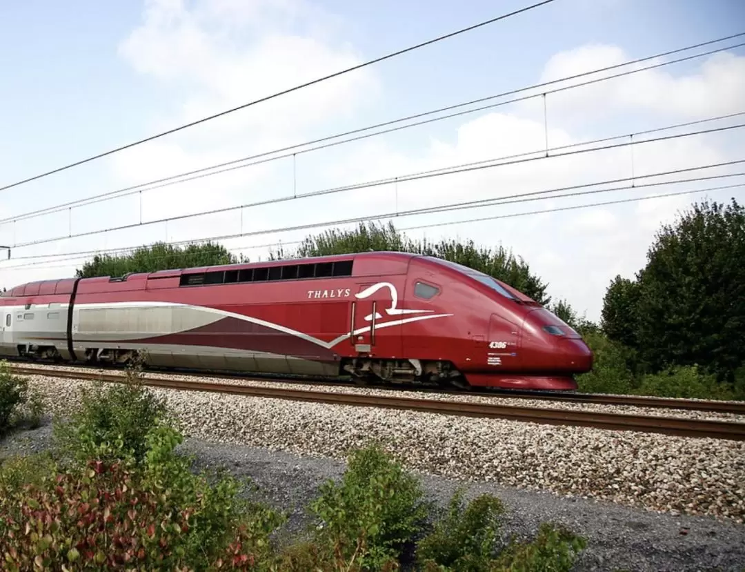 SNCF 乗車チケット（ブリュッセル⇒パリ）