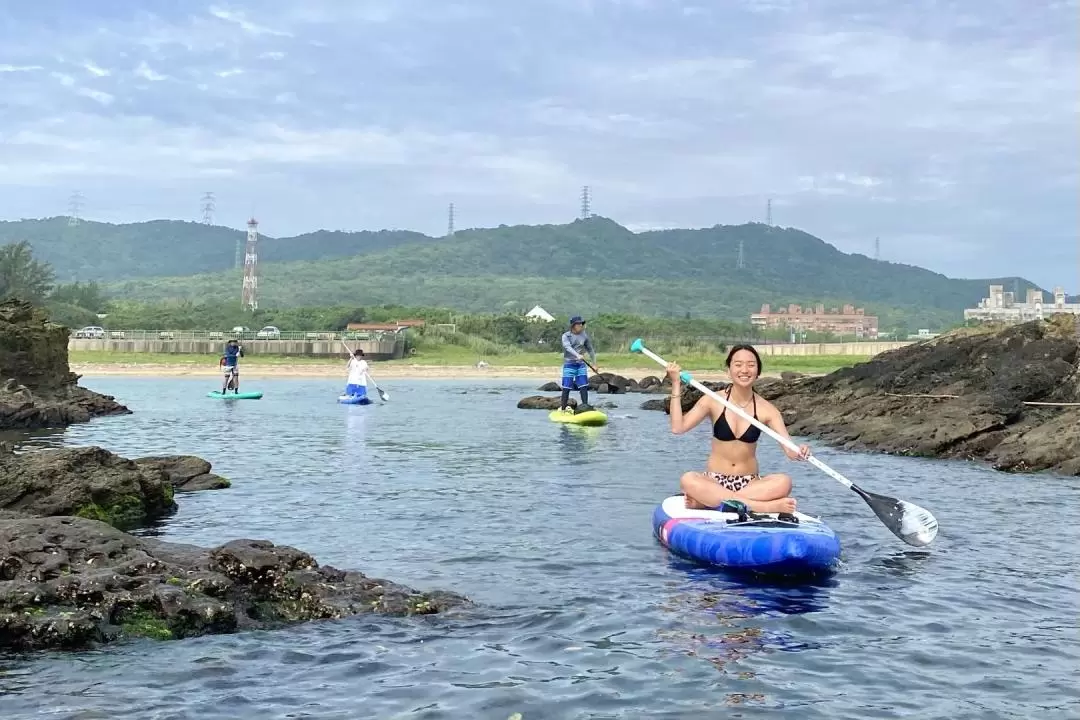 新北貢寮: 澳底金銀島 - 海島舟記 - SUP / 獨木舟 / 浮潛 / 單眼攝影