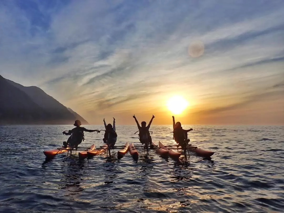 Hualien: Qingshui Cliff Water Bike Experience